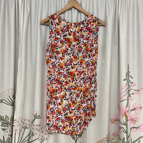 Floral Pattern Tank Top (Paper Moon) - Picture 6 of 7